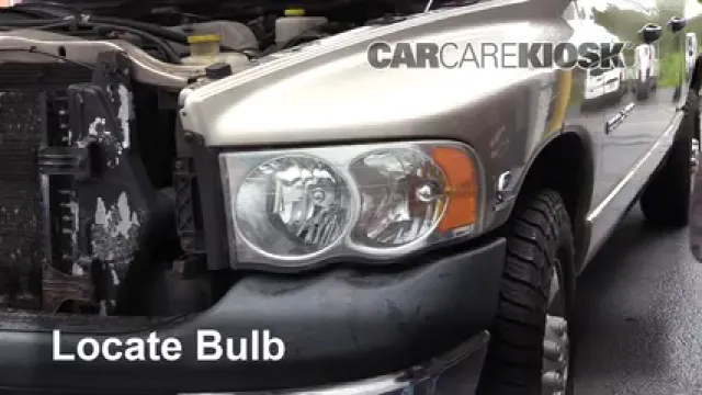 2004 Dodge Ram 2500 ST 5.9L 6 Cyl. Turbo Diesel Crew Cab Pickup (4 Door) Luces Luz de marcha diurna (reemplazar foco)